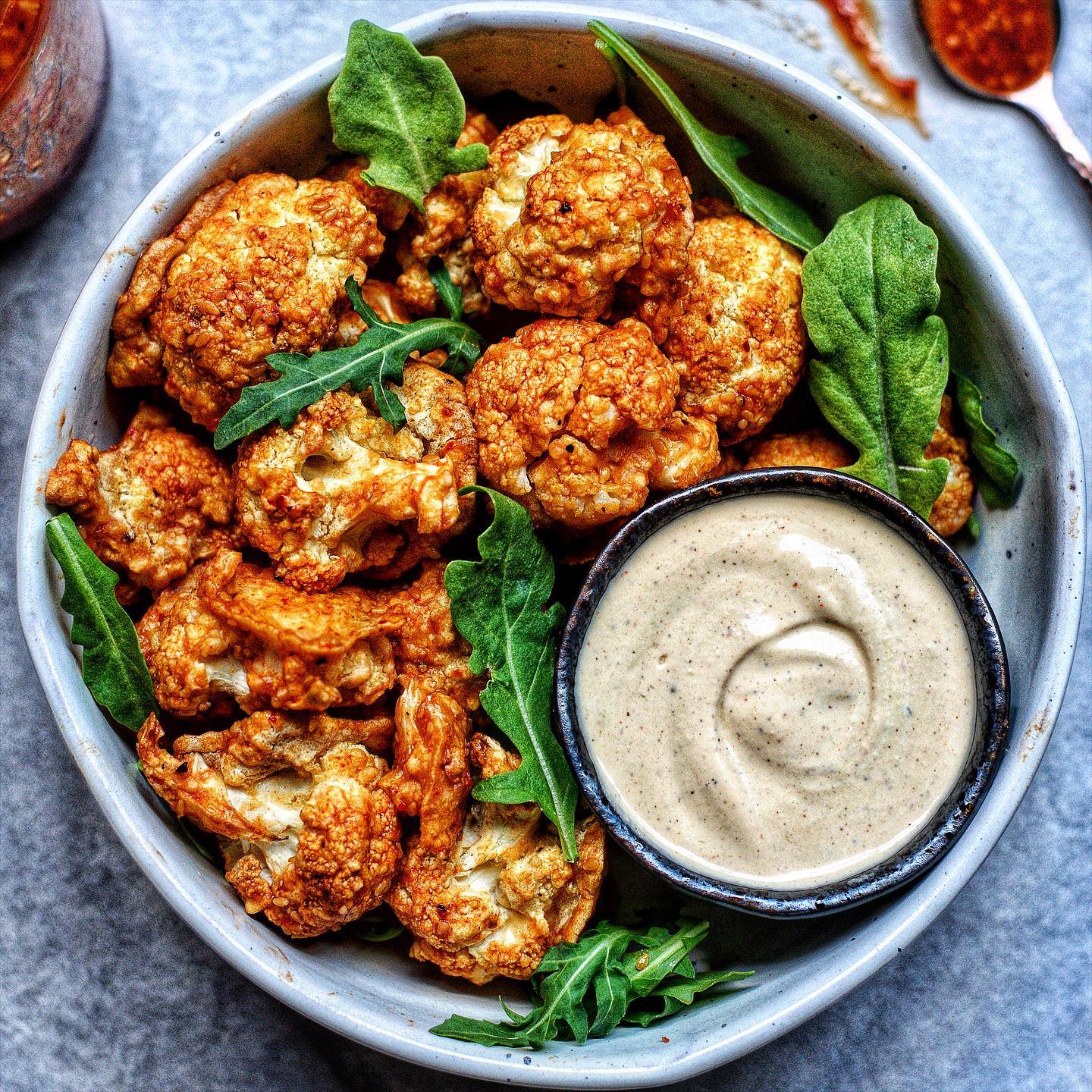 Crispy Baked Cauliflower Wings