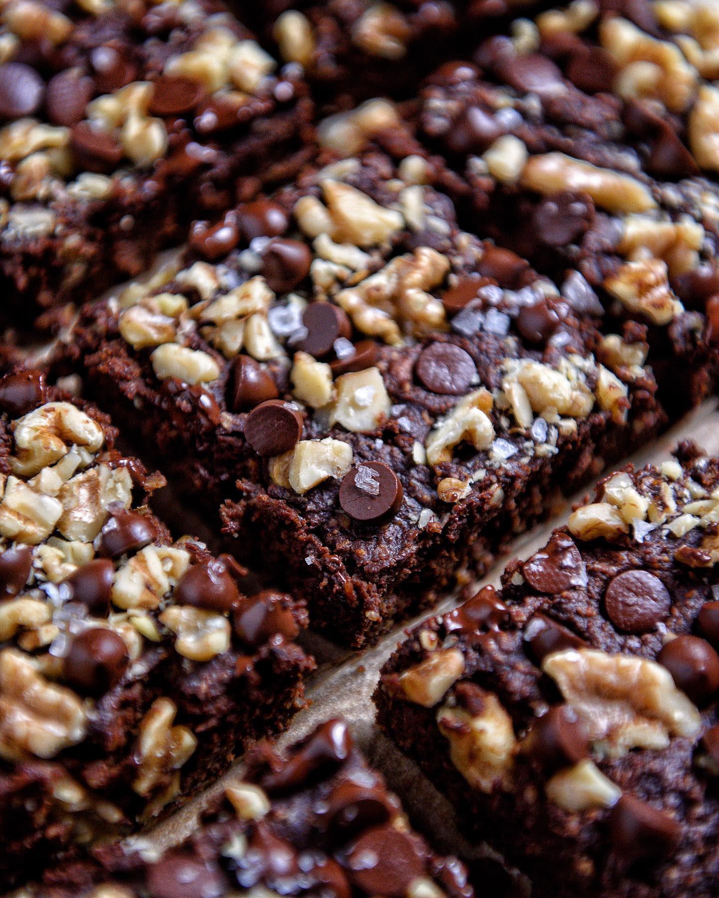 Vegan Tahini Pumpkin Brownies