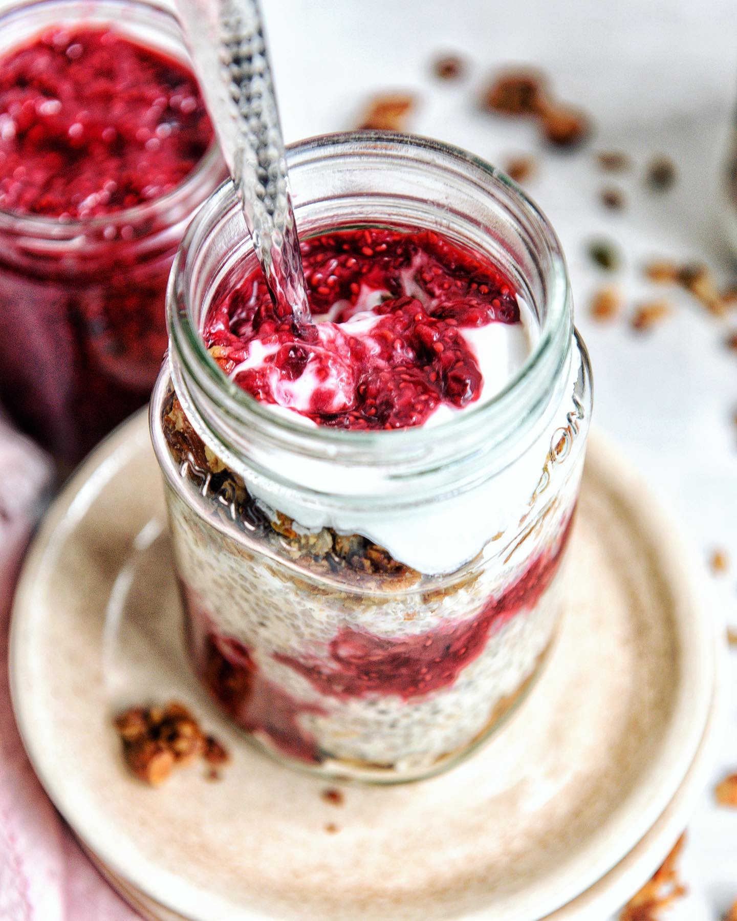 Overnight Chia Seed Oats