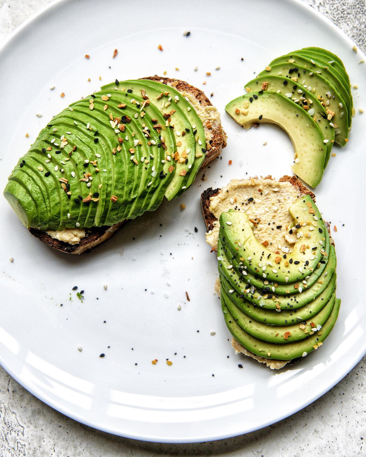 Avocado Toast with Sourdough and Everything Bagel Spice