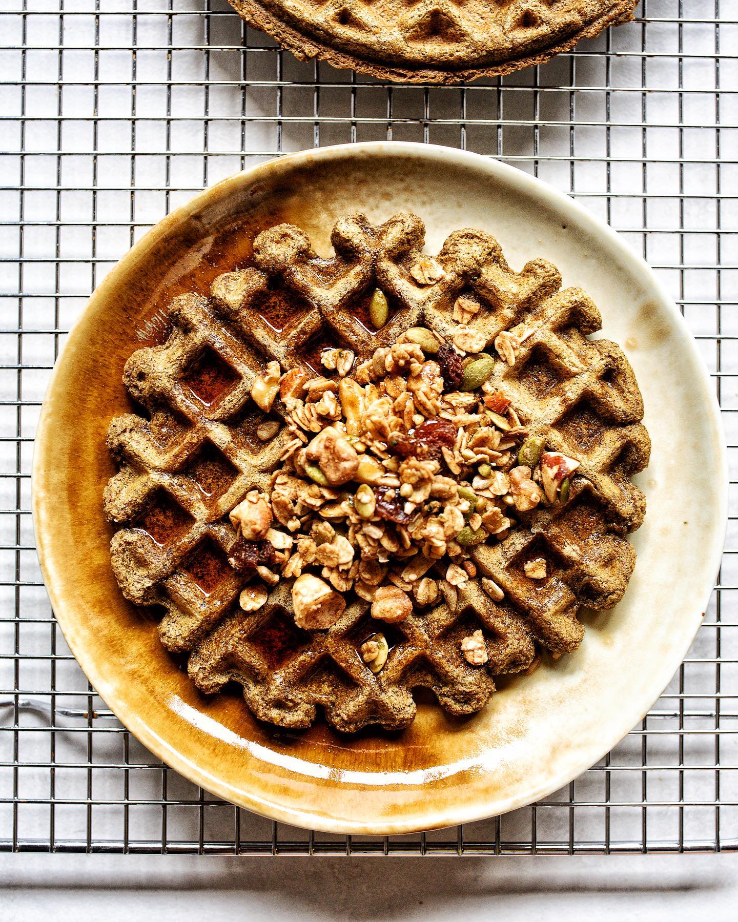 Vegan Gluten-Free Pumpkin Waffles