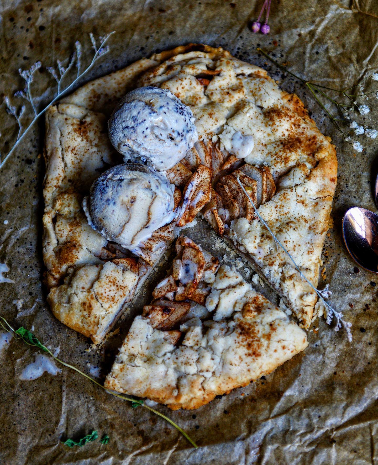 Simple Apple Galette Dessert
