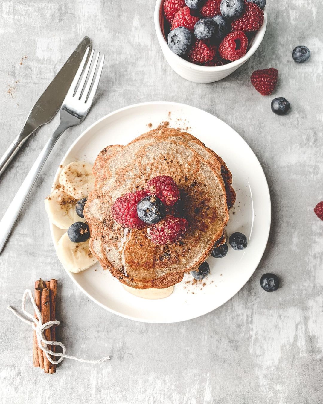Super Healthy Gluten-Free Vegan Pancakes