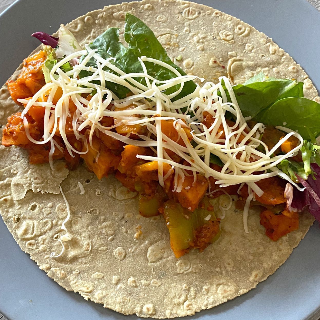 Sweet Potato and Veggie Fajitas
