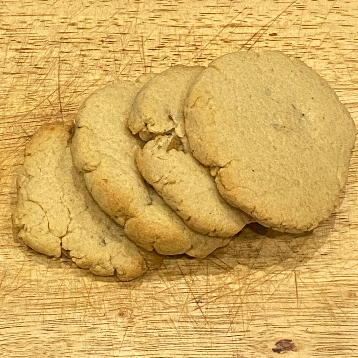 Easy Homemade Peanut Butter Cookies with Nuts