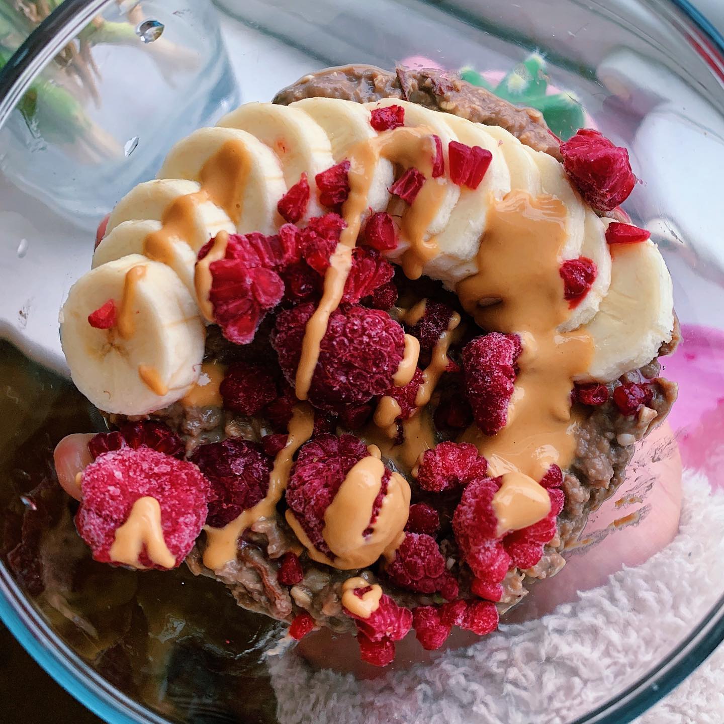 Salted Caramel Chocolate Overnight Protein Oats