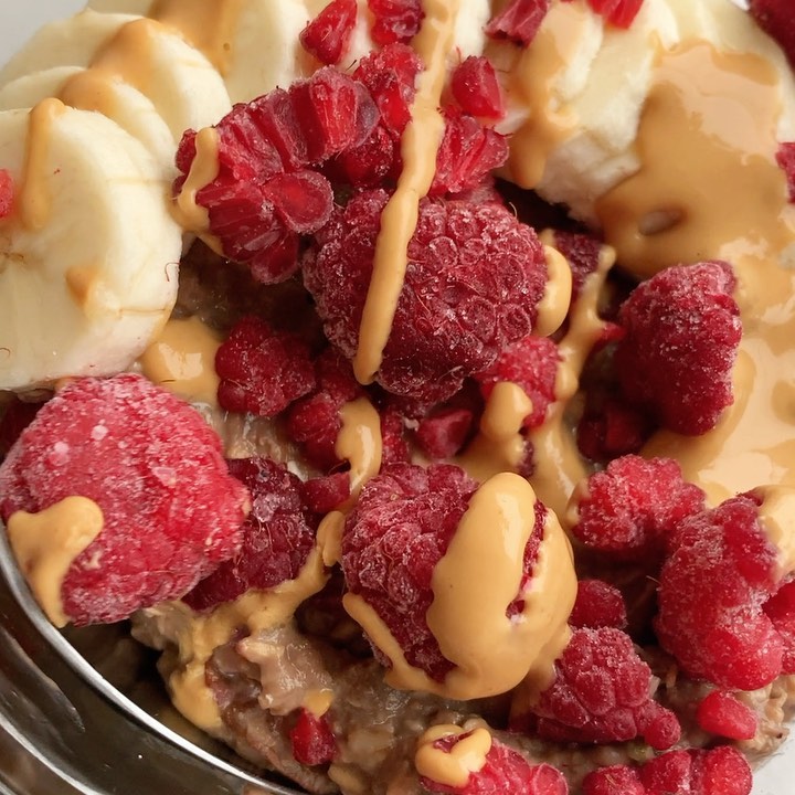 Salted Caramel Chocolate Overnight Protein Oats