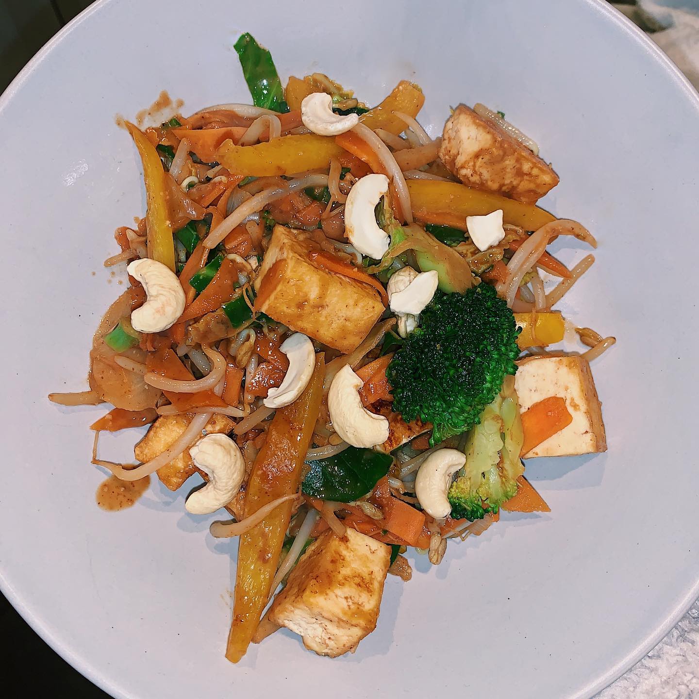 Satay Tofu Stir Fry