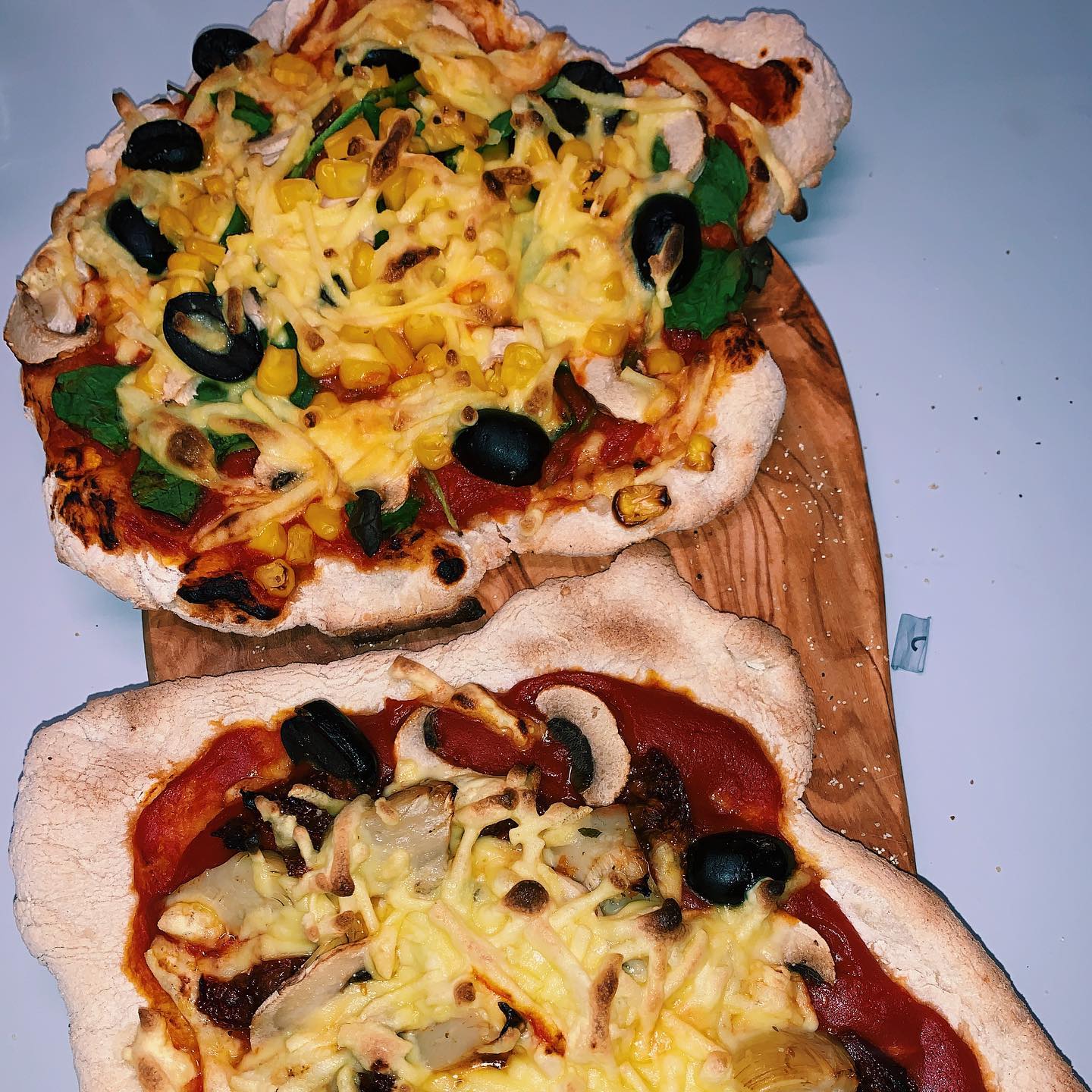Homemade Vegan Pizza with Vegetables