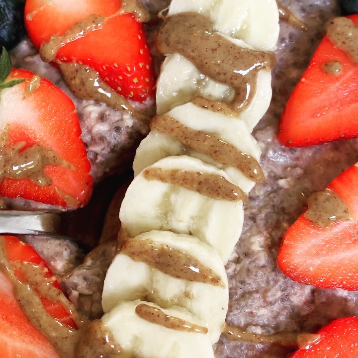 Blueberry Muffin Overnight Proats