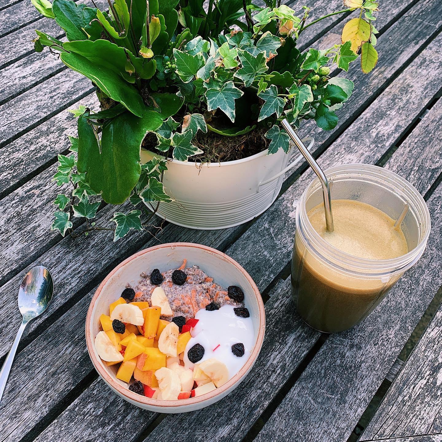Carrot Cake Protein Overnight Oats