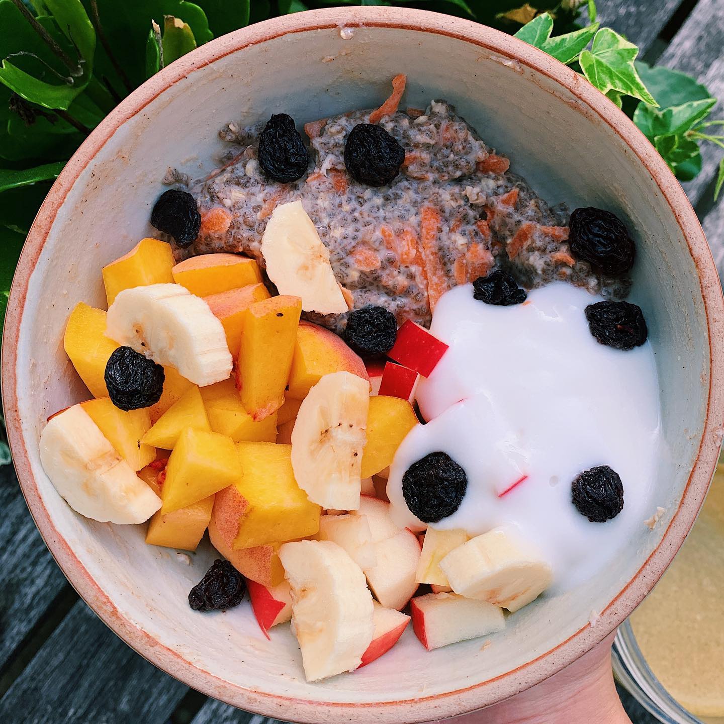 Carrot Cake Protein Overnight Oats