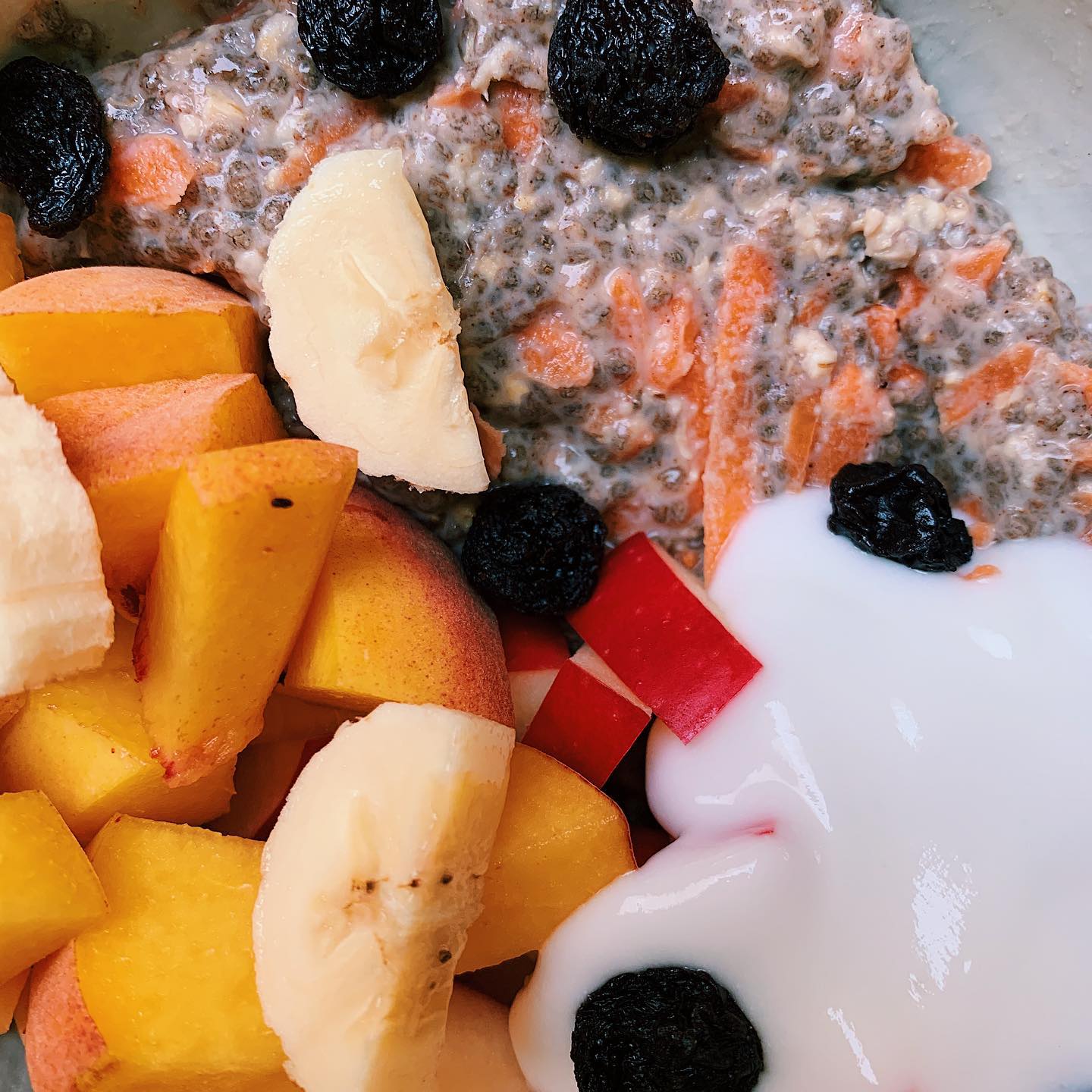 Carrot Cake Protein Overnight Oats