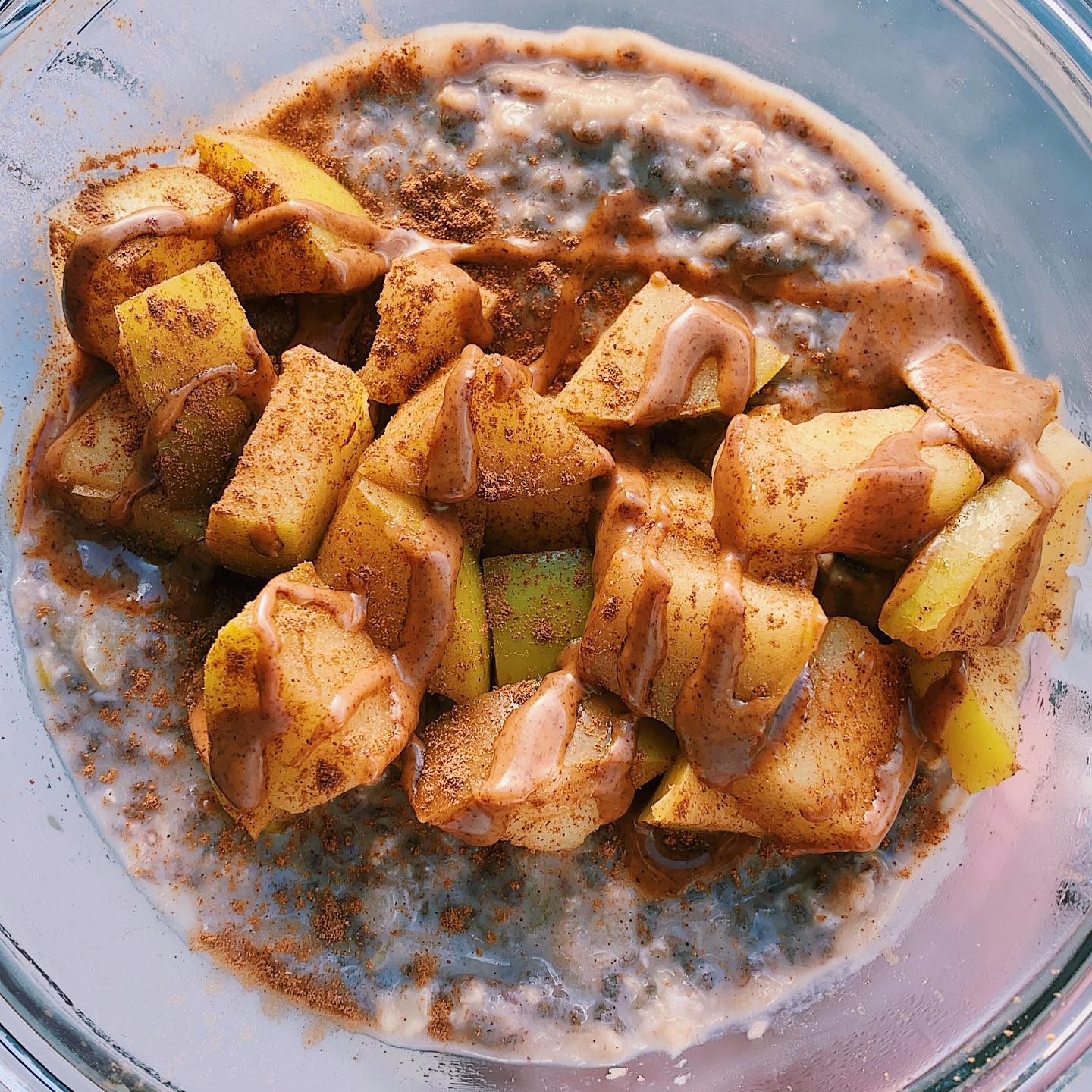 Cinnamon Apple Pie Oats Delight