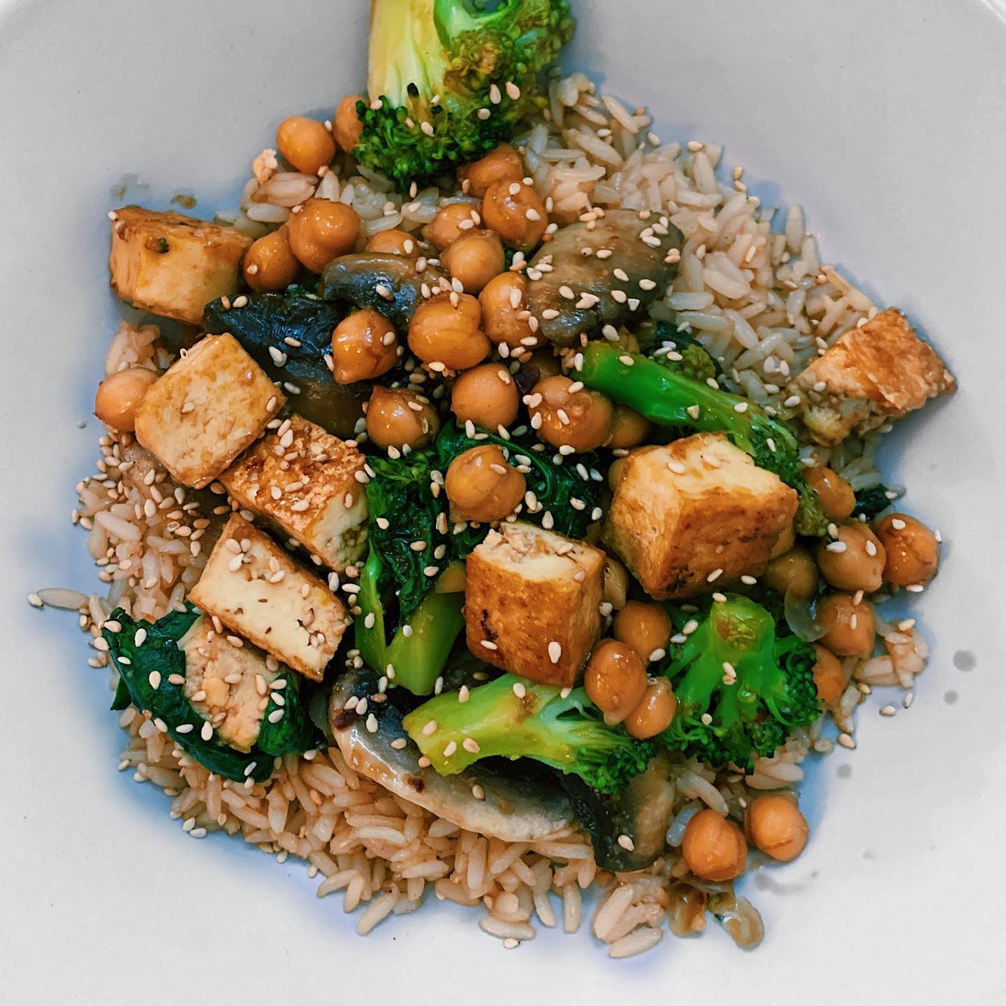 Teriyaki Stir Fry with Brown Rice