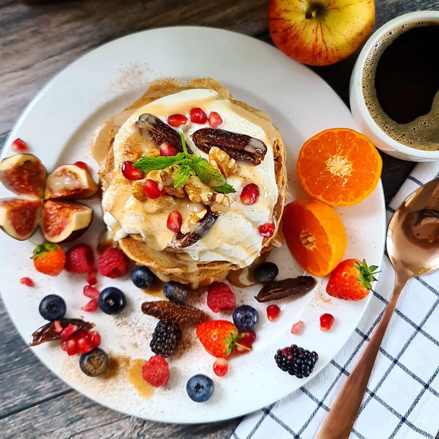 Carrot Cake Pancakes