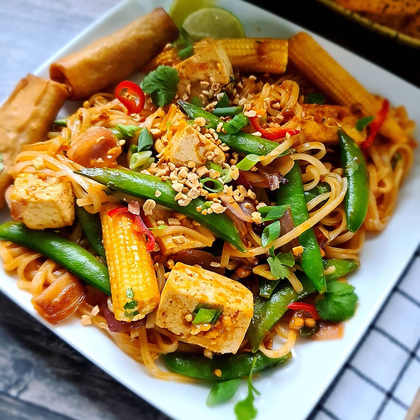Tofu Pad Thai Stir Fry