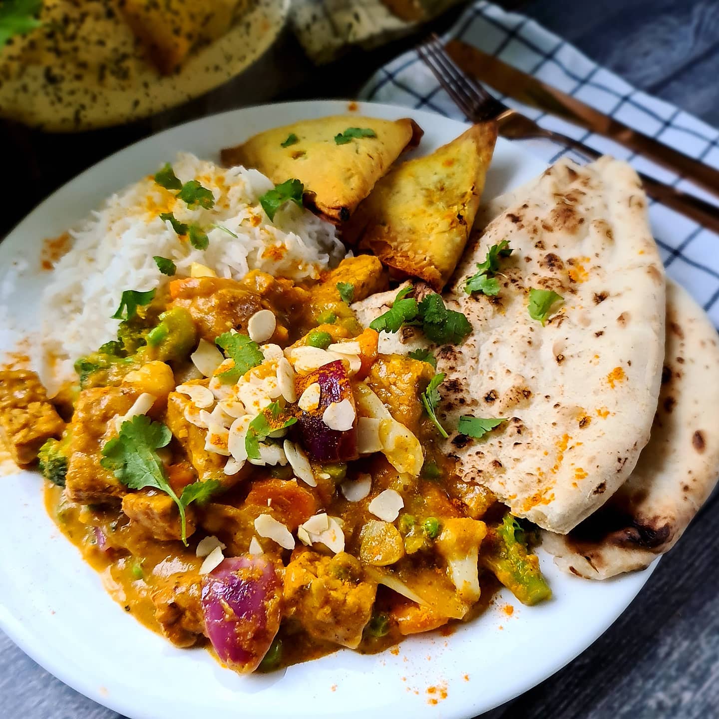 Tempeh and Vegetable Korma