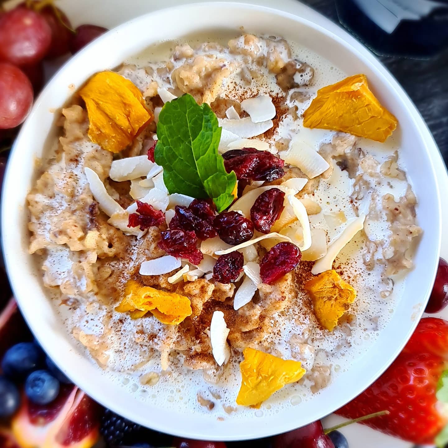 Date and Walnut Porridge with Cbd