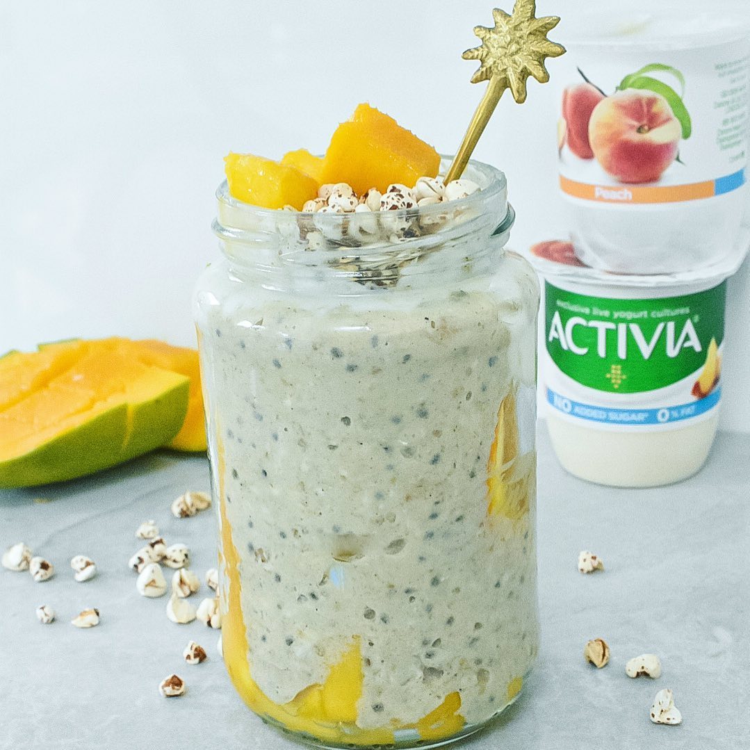 Peach Overnight Oats for a Refreshing Breakfast