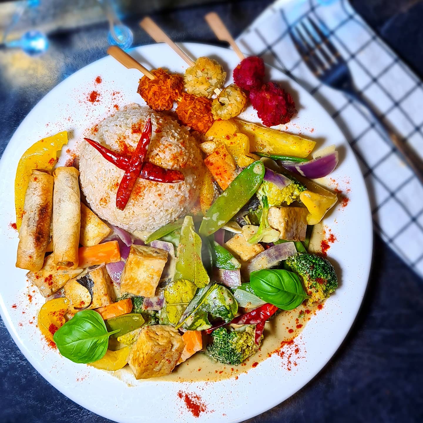 Tofu Thai Green Curry
