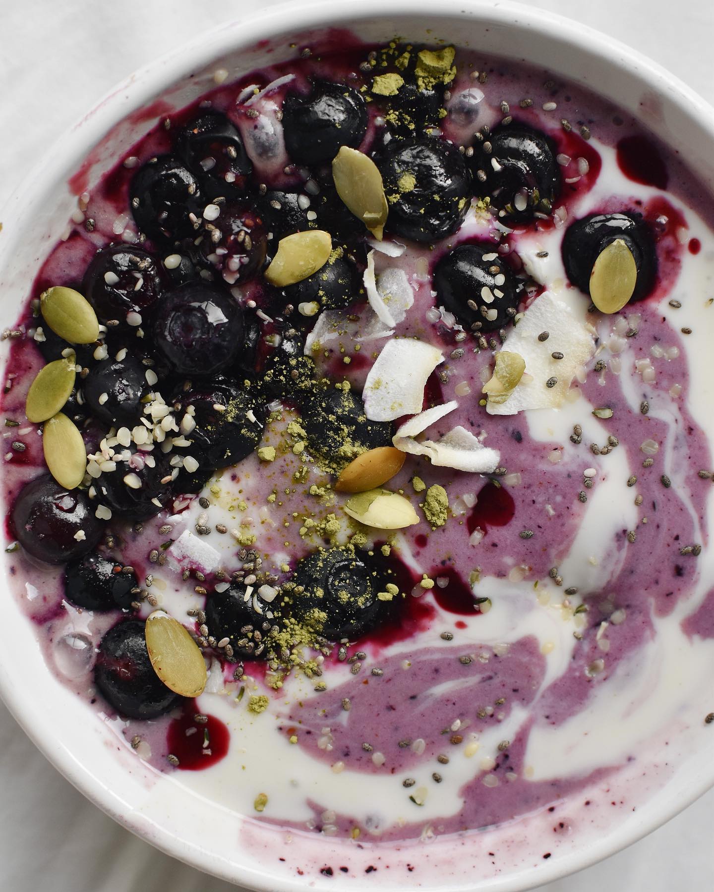 Easy Blueberry Cinnamon Smoothie