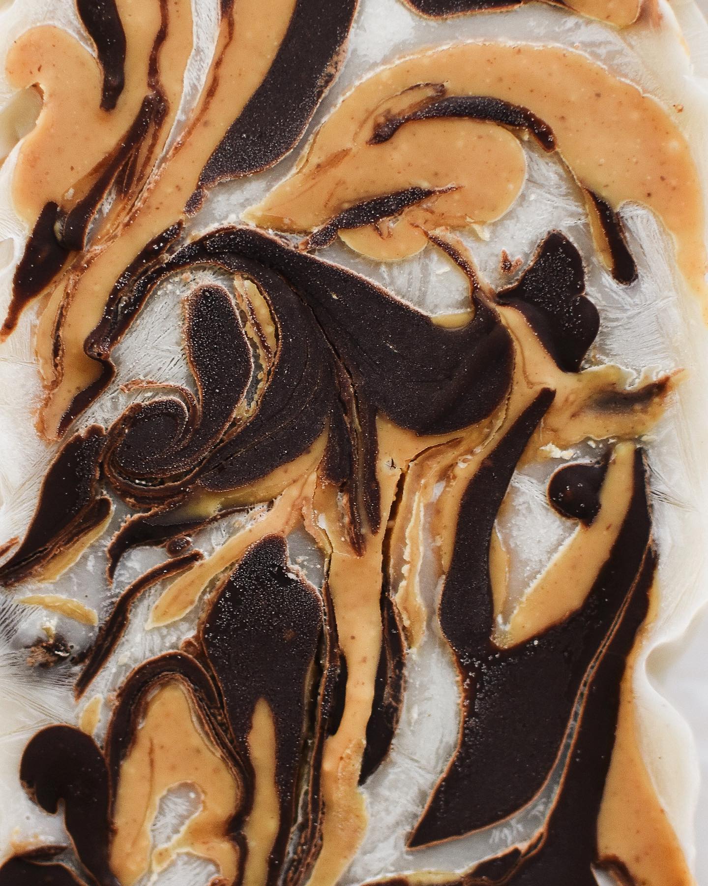 Chocolate Peanut Butter Frozen Yogurt Bars