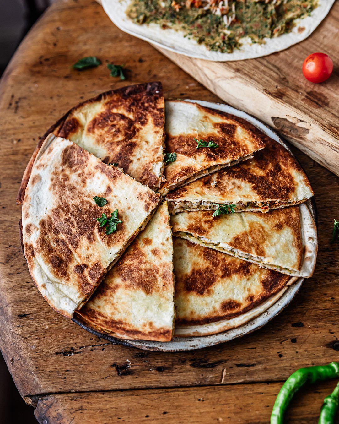 Quick Vegan Quesadillas in 15 Minutes