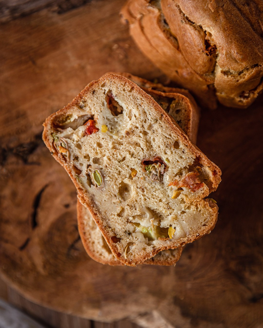 Simple Vegan Protein-Packed Savory Cake