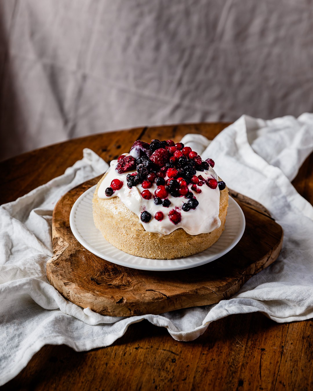 Peach Yogurt Steamed Cake (Vegan/gluten-Free)