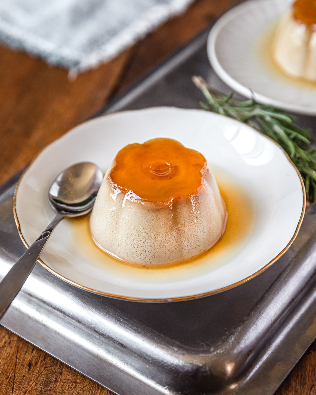 Easy Vegan Crème Caramel