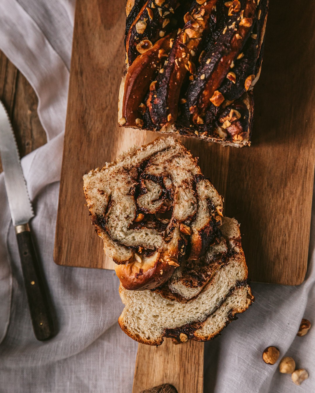 Easy Vegan Chocolate Hazelnut Babka