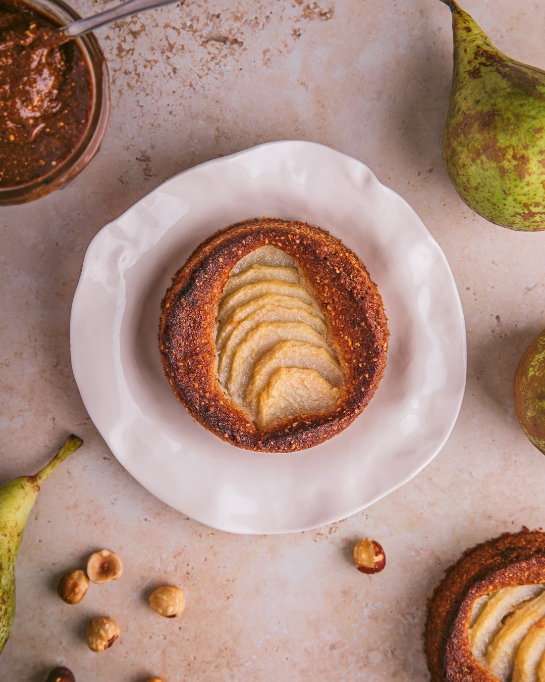 Gluten-Free Pear Hazelnut Cake