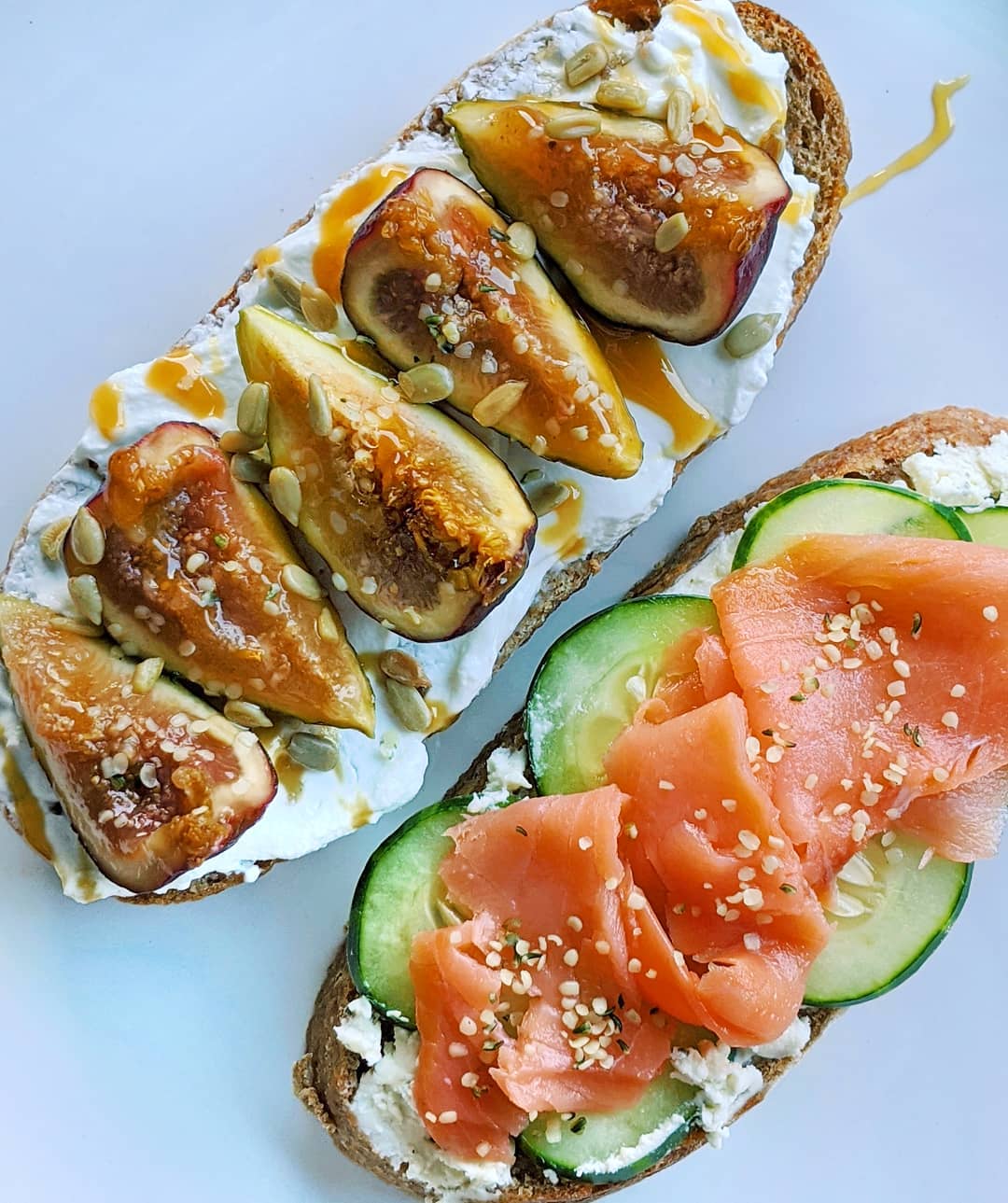 Fig and Smoked Salmon Toast Combos