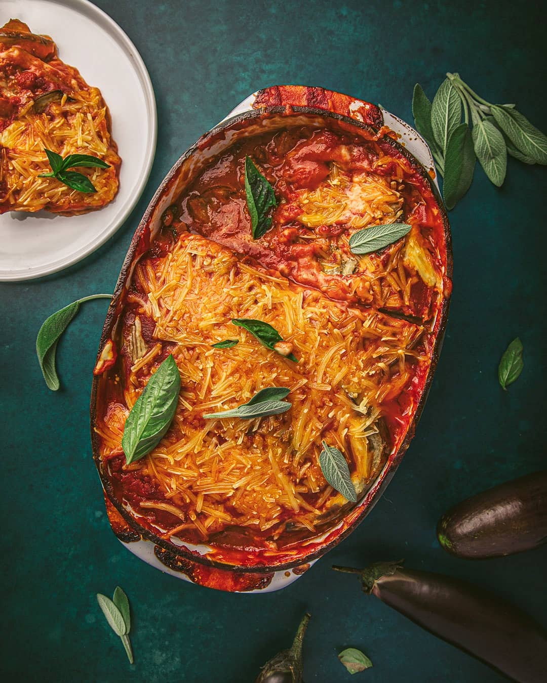 Vegan Gluten-Free Eggplant Parmigiana