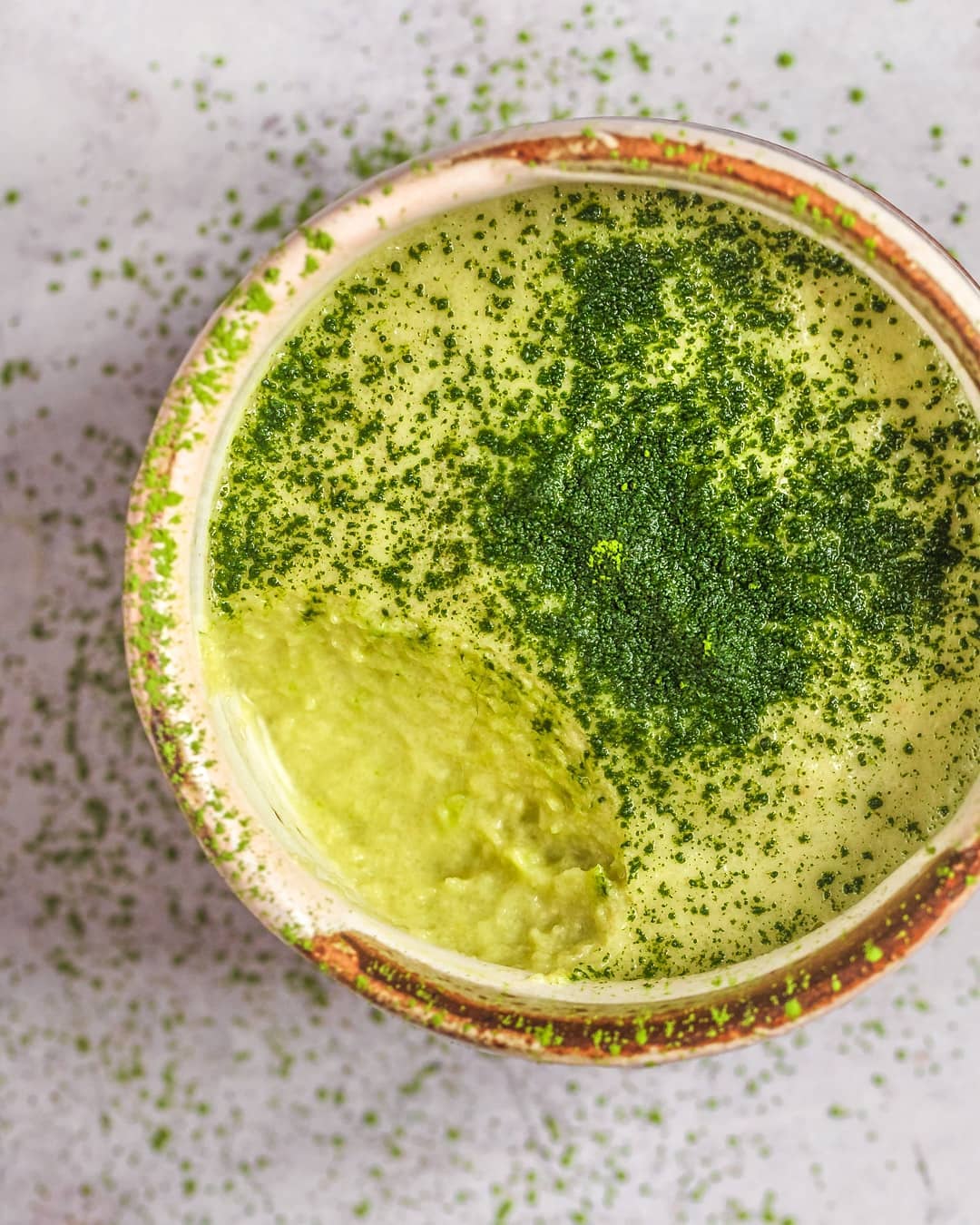 Raw Zucchini Mousse Dessert