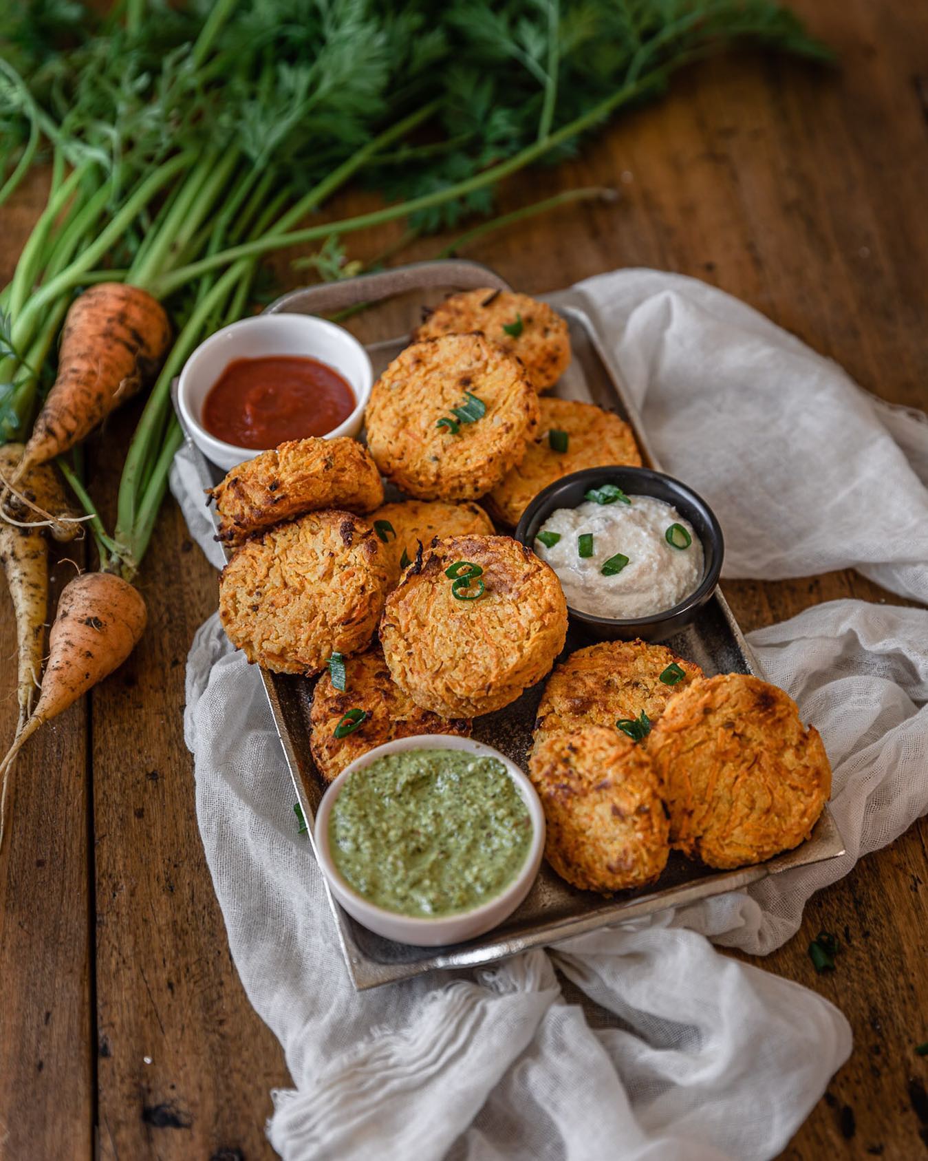 Carrot and Almond Ricotta Croquettes