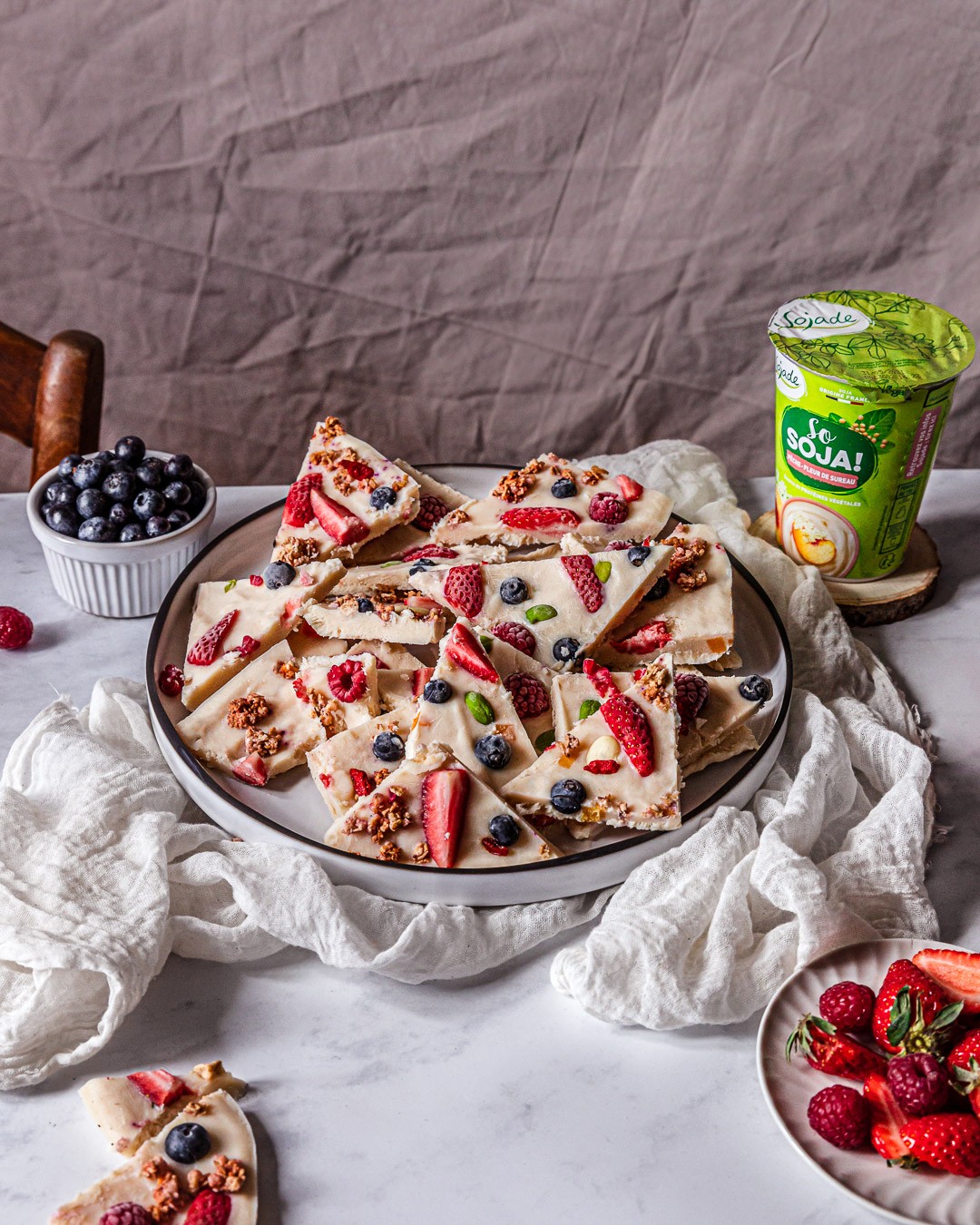 Frozen Yogurt and Fruit Bars