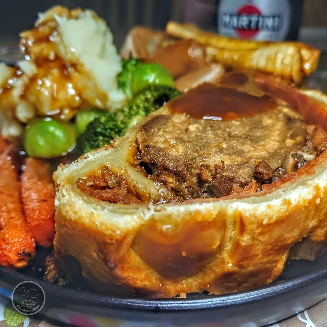 Vegetarian Wellington for New Year's