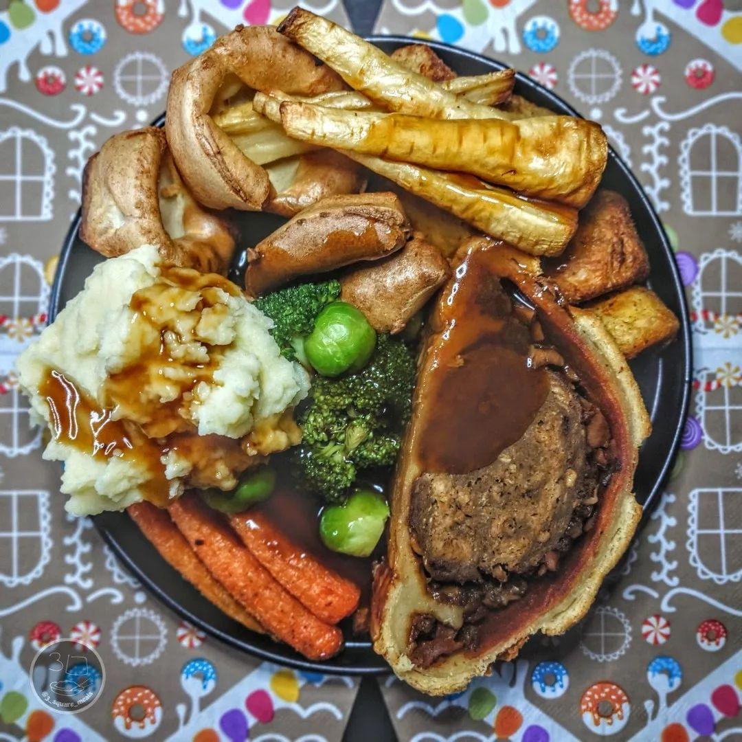 Vegetarian Wellington for New Year's