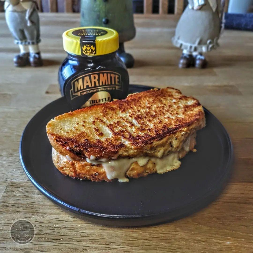 Cheese and Marmite Toastie