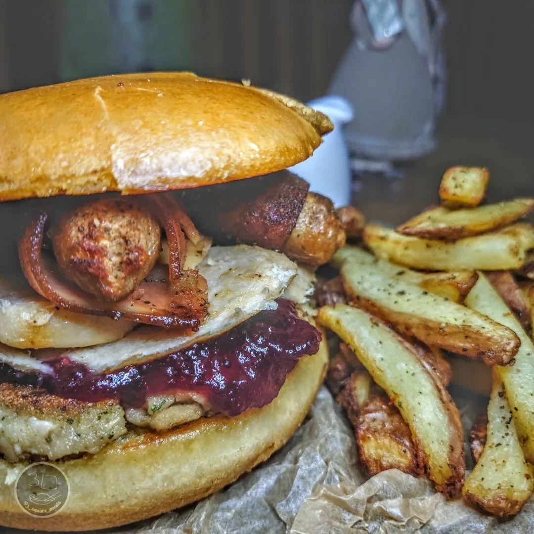 Festive Brioche Bagel with Holiday Fillings