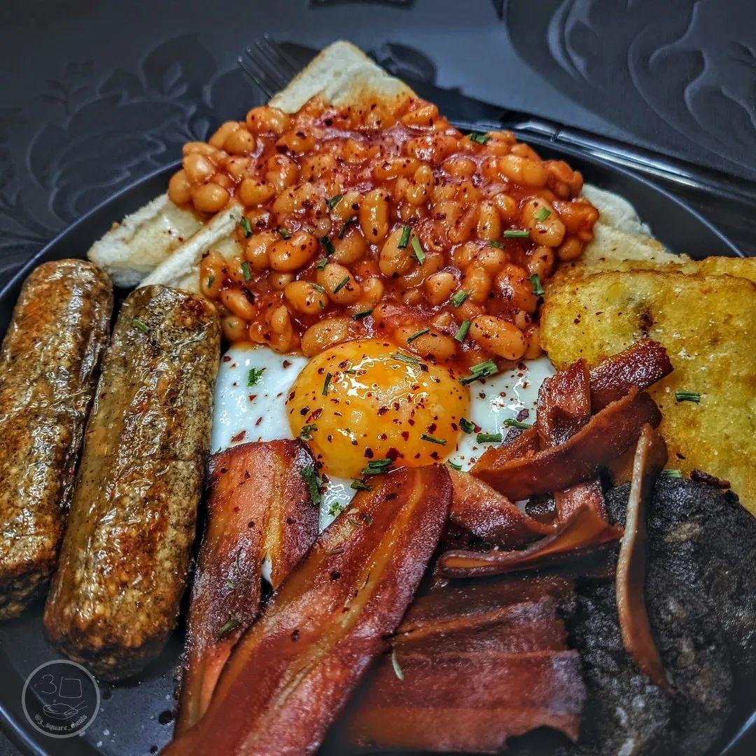 Vegetarian Full English Breakfast