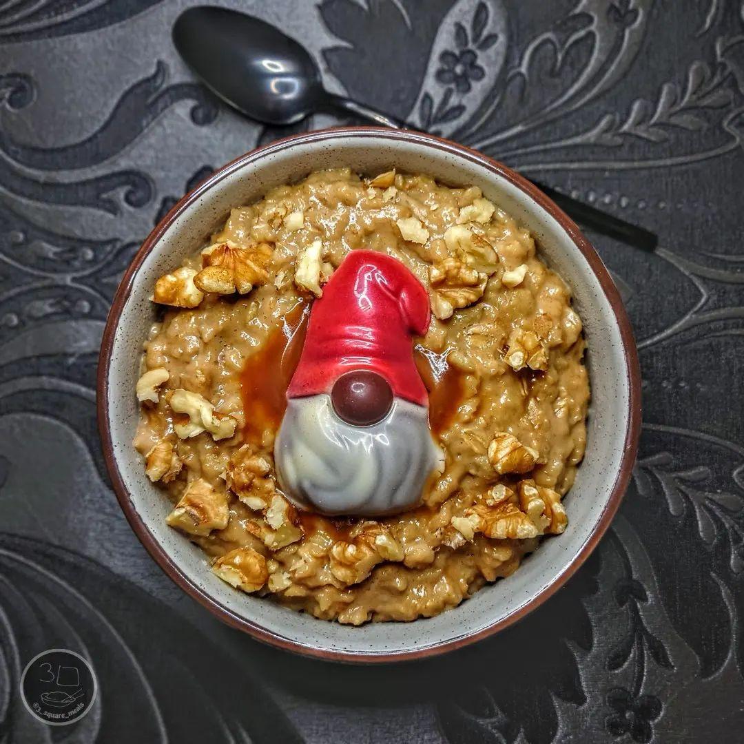 Coffee and Walnut Porridge