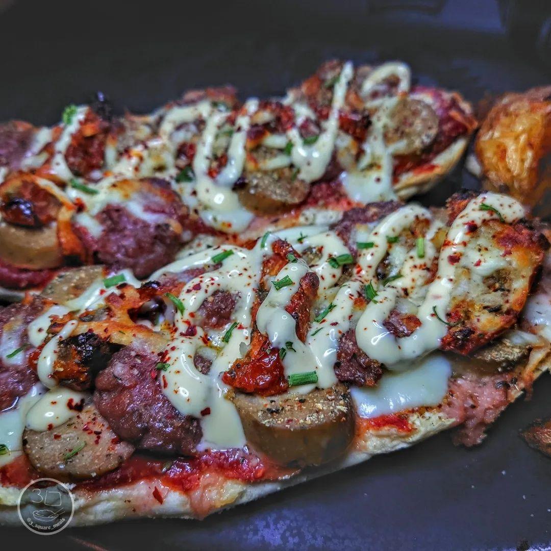 Vegetarian Pizza Sub Sandwich