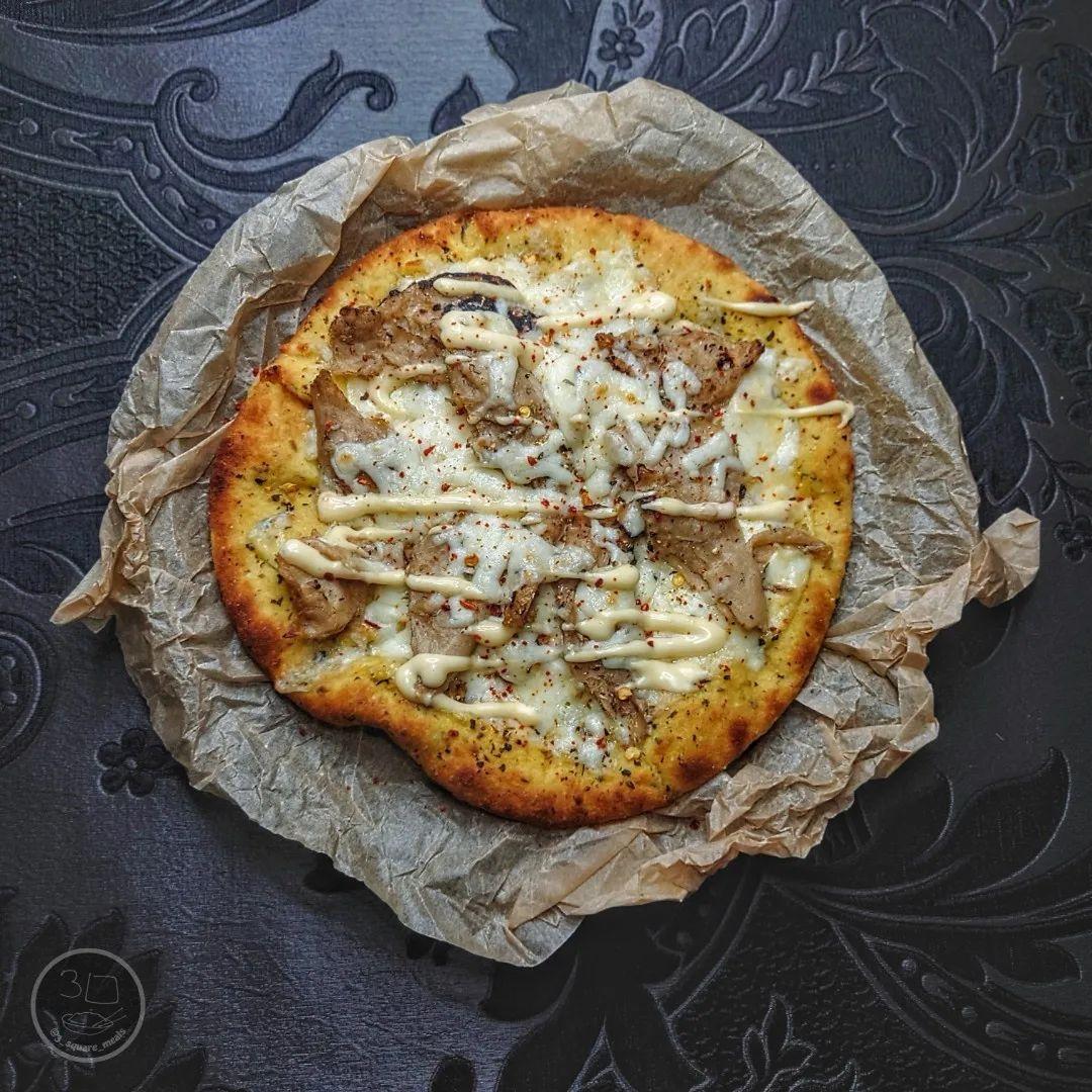 Quick Grilled Flatbread Pizza