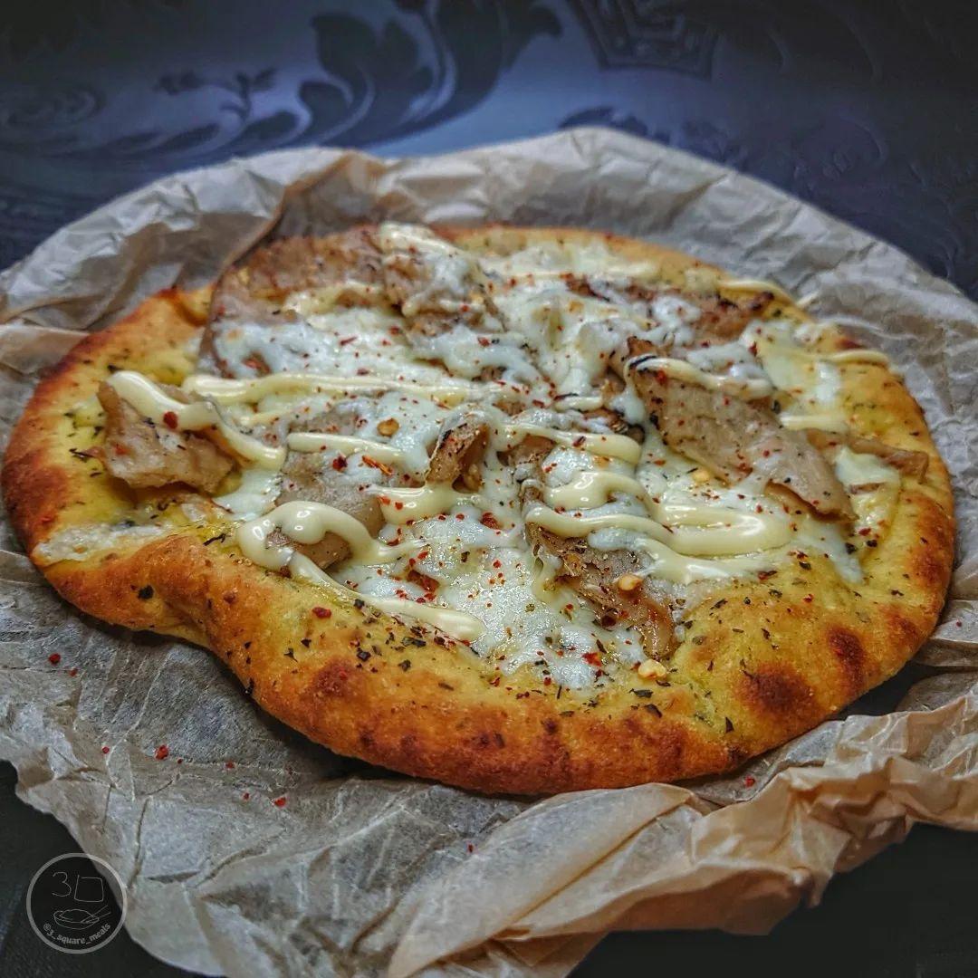 Quick Grilled Flatbread Pizza