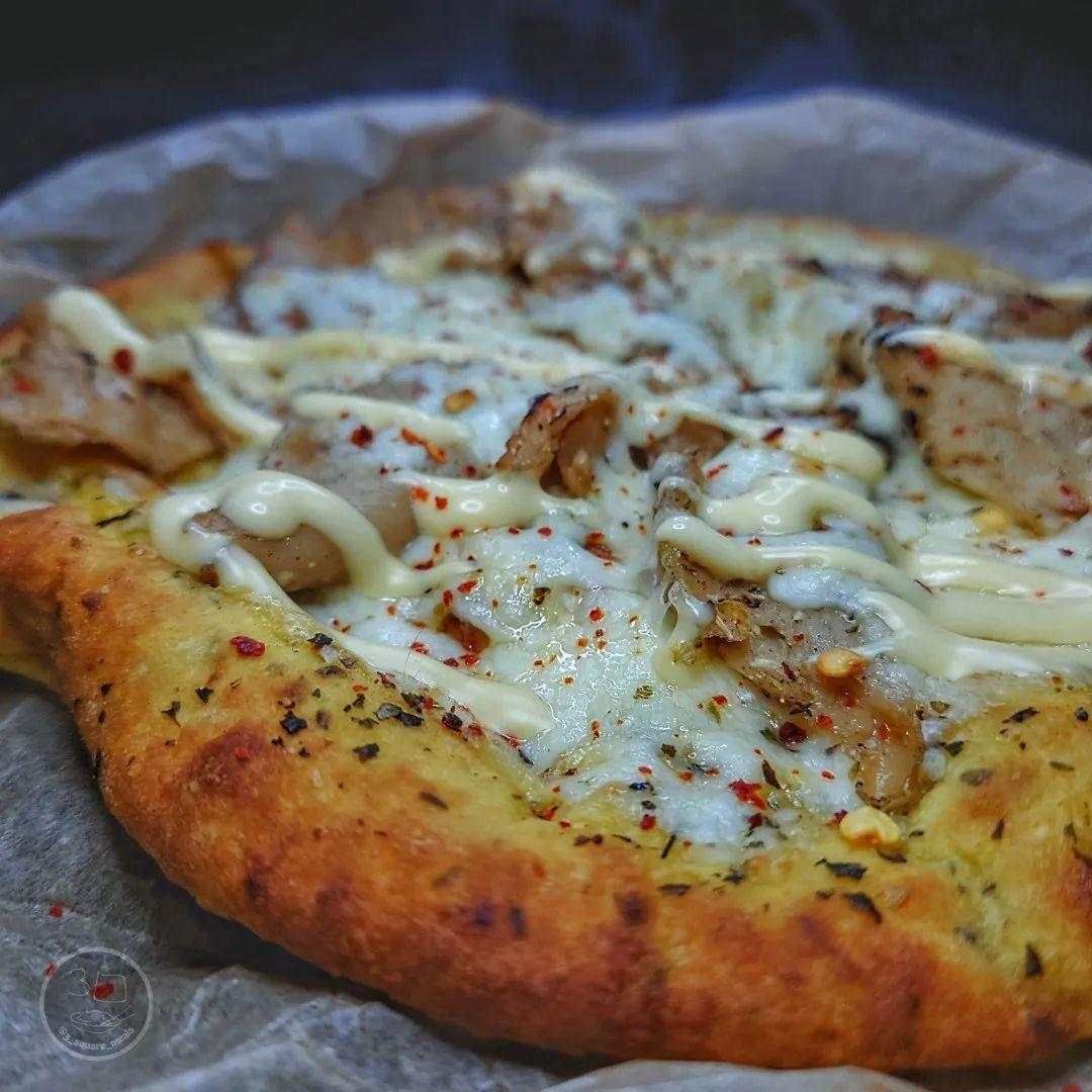 Quick Grilled Flatbread Pizza
