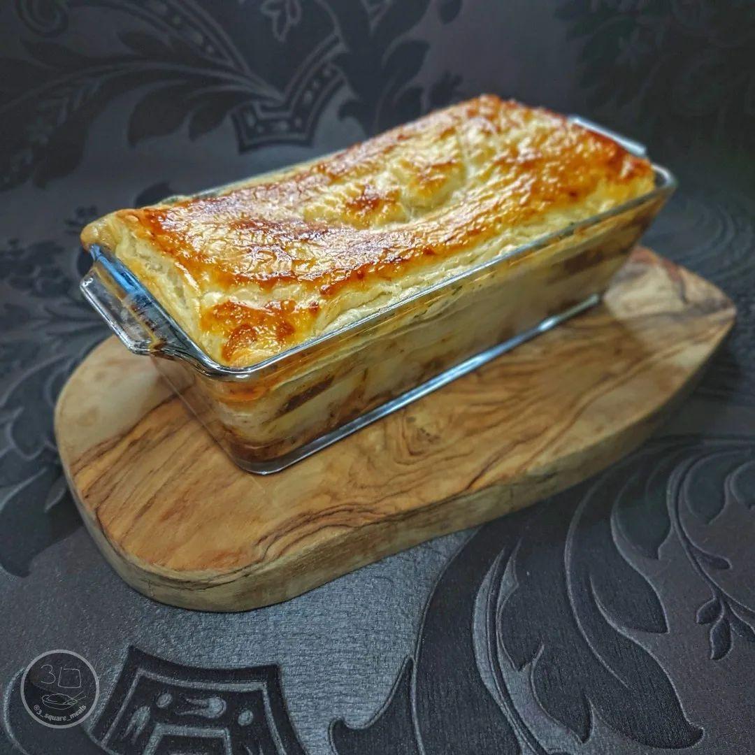 Chicken and Mushroom Pie Lasagne