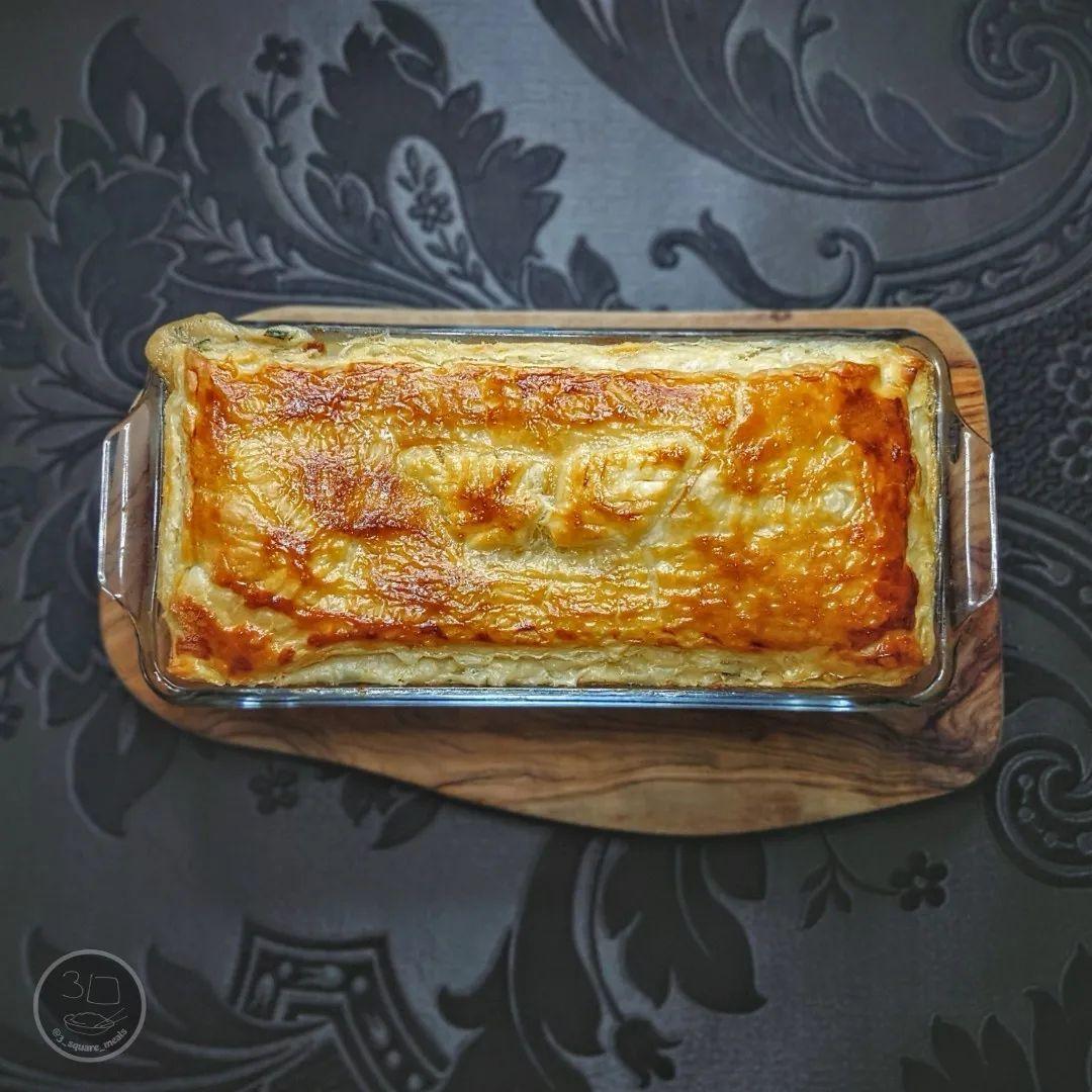 Chicken and Mushroom Pie Lasagne
